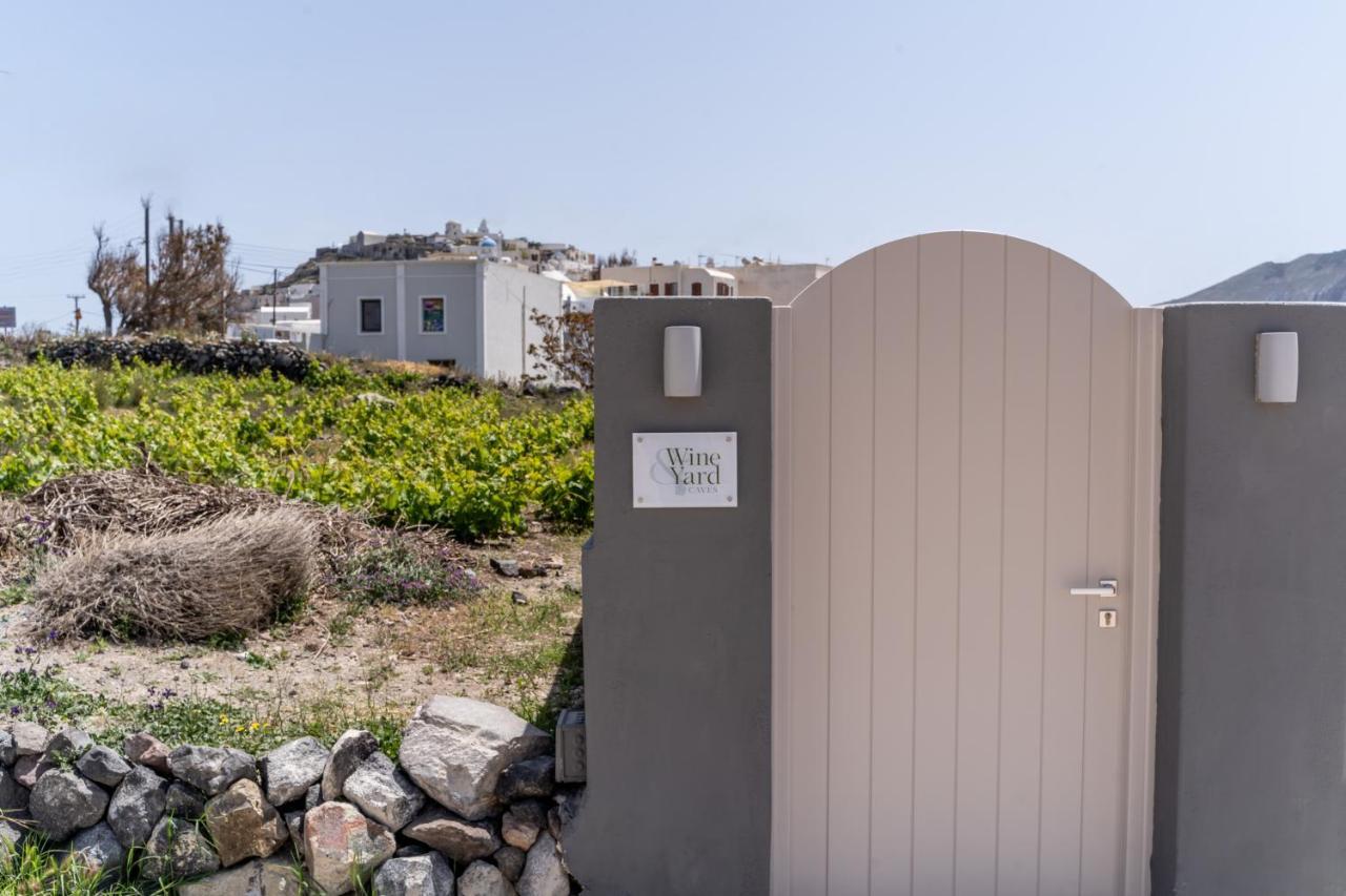 Wine And Yard Caves Hotel Pýrgos Exterior foto